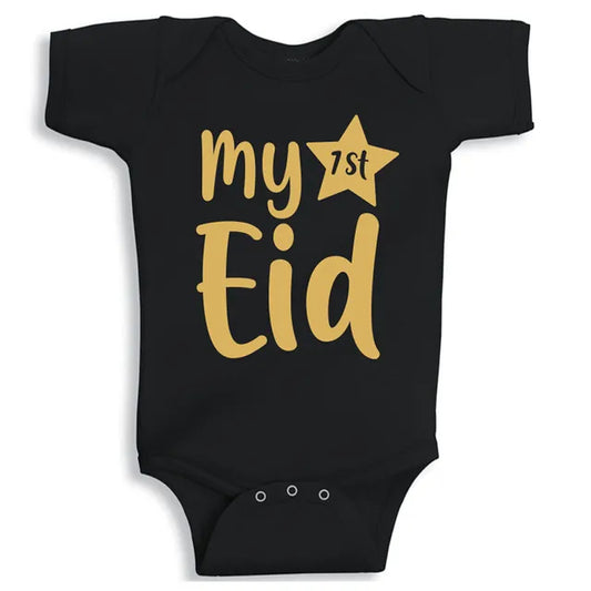 My First Eid Baby Onesie (6-12 Months) - 73% Discount