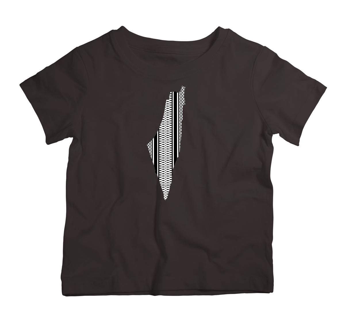 Palestine Kufiya cotton t-shirt UAE soft cotton Palestine inspired shirt by Twinkle Hands with kufiya design