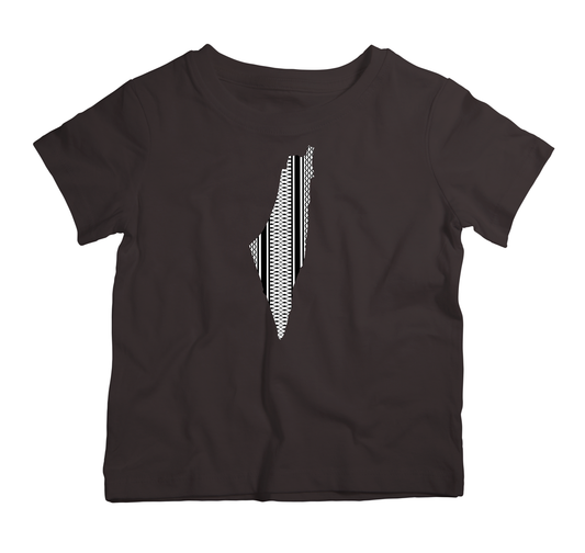 Palestine Kufiya cotton t-shirt UAE soft cotton Palestine inspired shirt by Twinkle Hands with kufiya design