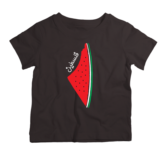 Palestine Map cotton t-shirt UAE soft cotton Palestine inspired shirt by Twinkle Hands with map design