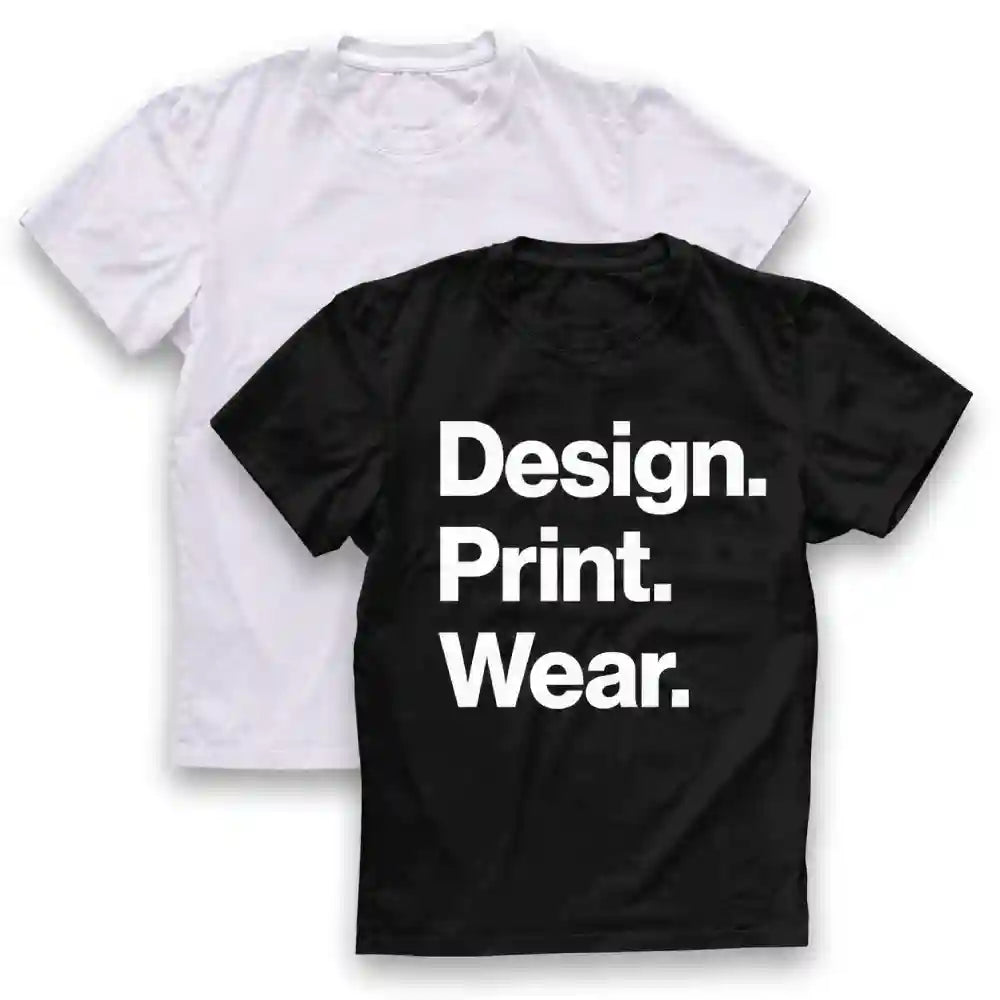Personalised adults T-shirt UAE with custom name, photo and design printed on soft 100% cotton 