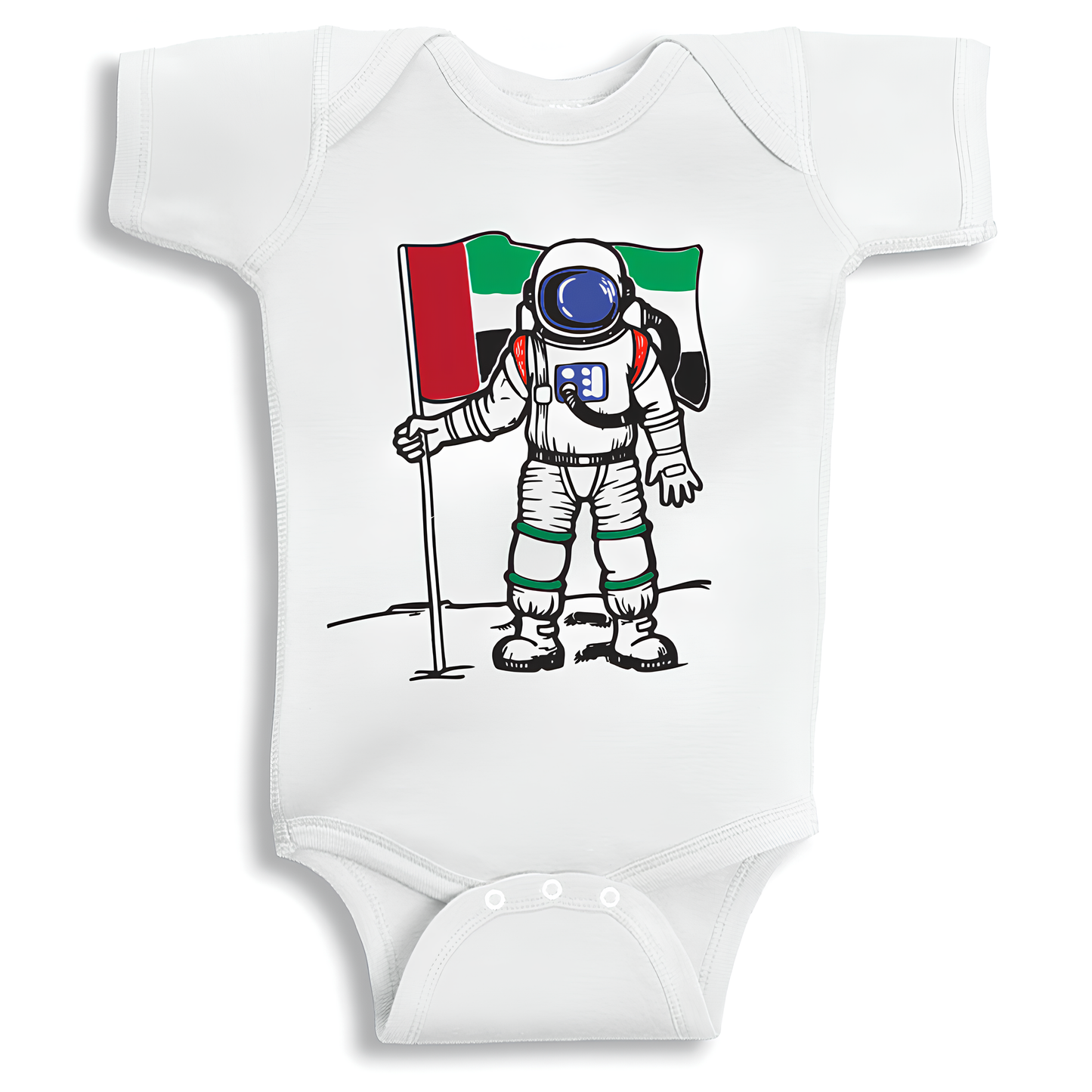 Astronaut UAE Baby Onesie