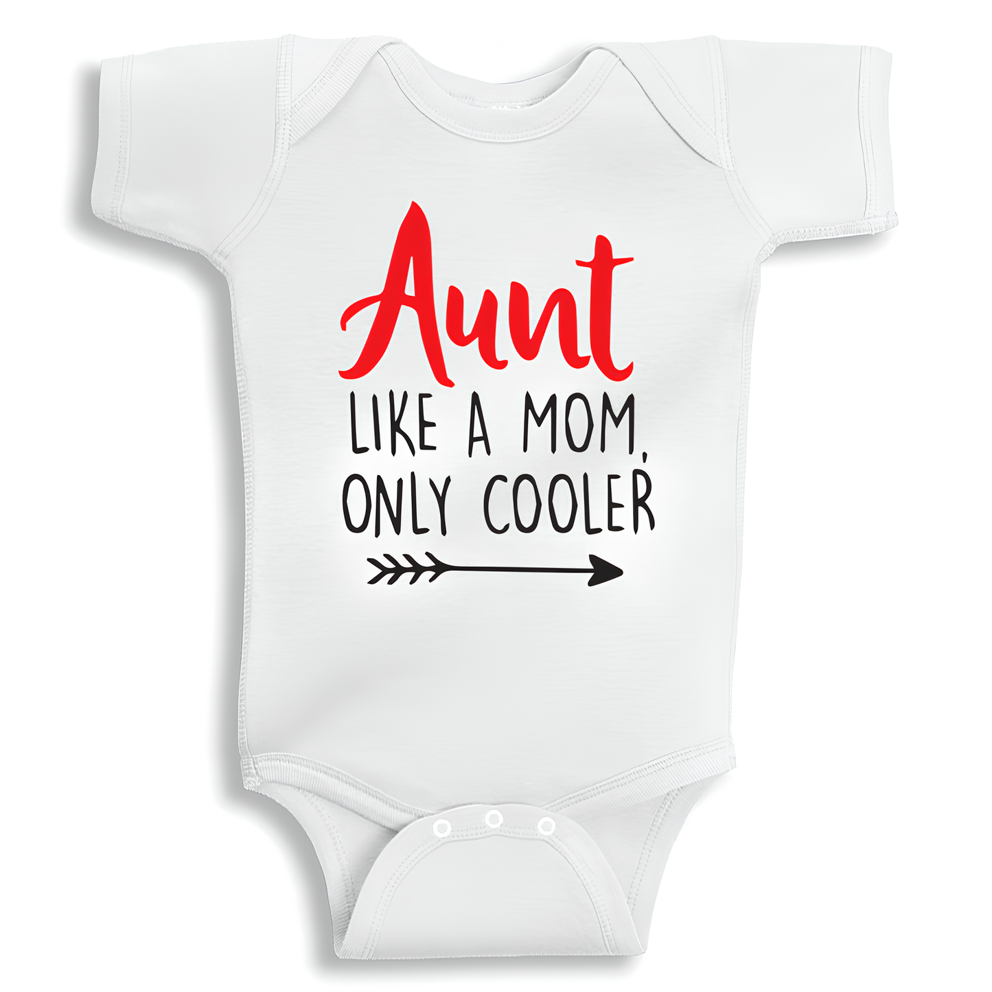 Aunt like a mom Baby Onesie