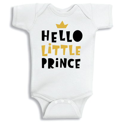 Hello little princes Baby Onesie