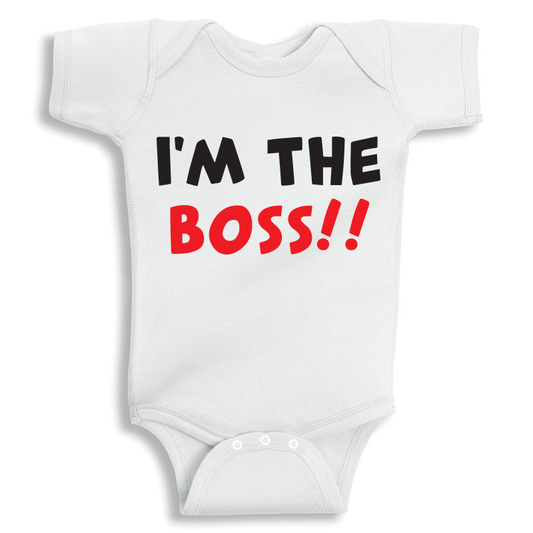 I am the boss Baby Onesie