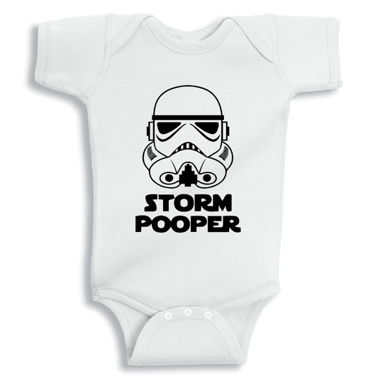 Storm Pooper Baby Onesie