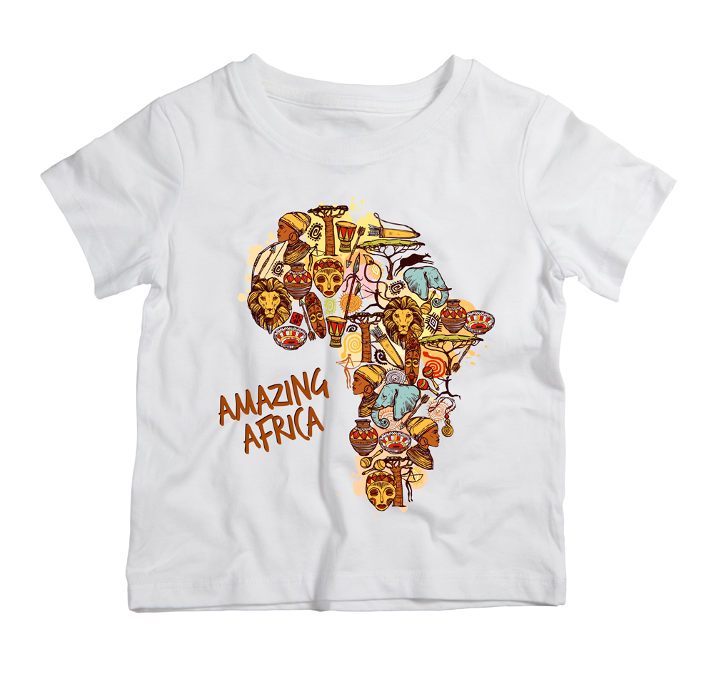 Amazing Africa Cotton T-Shirt