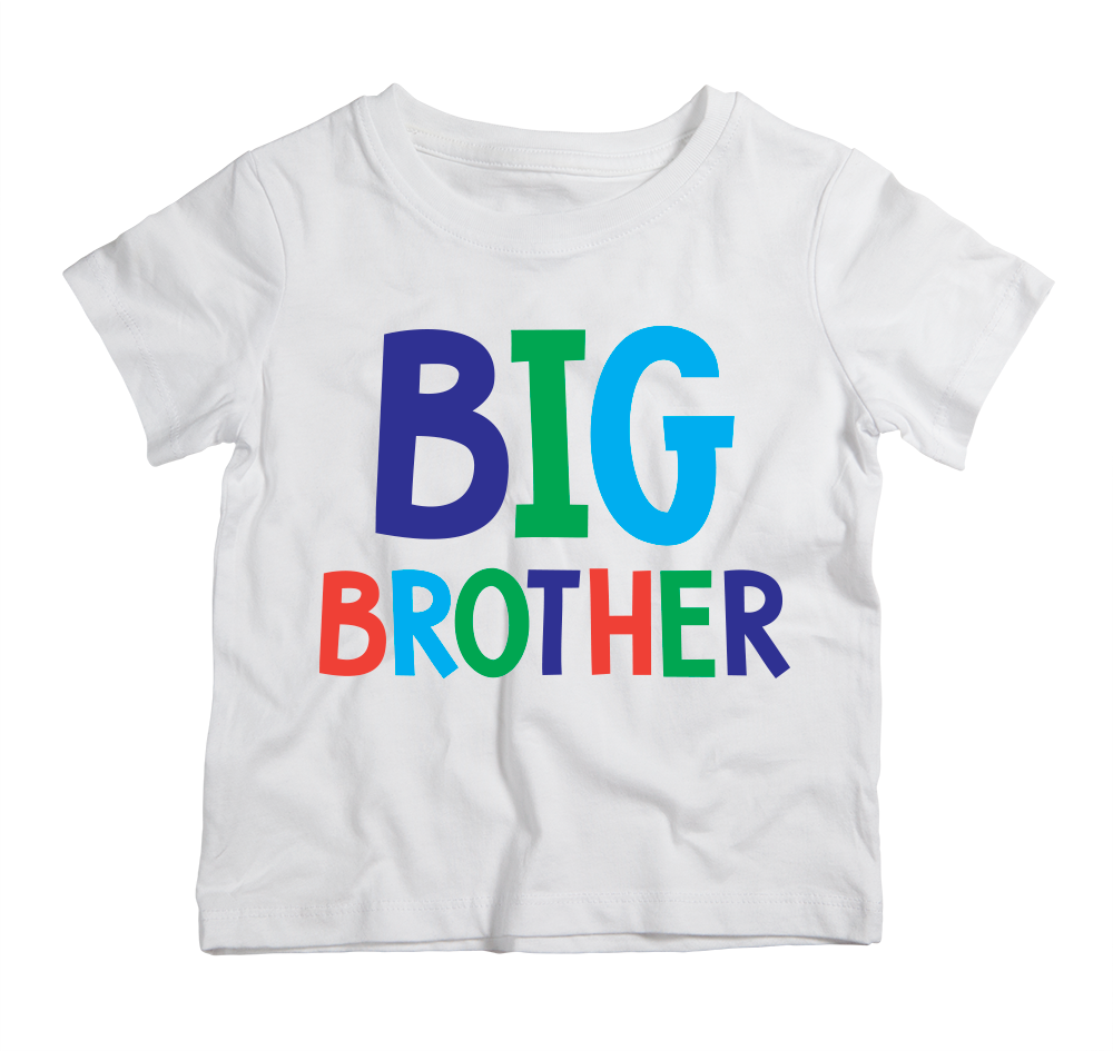 White Big Brother kids t-shirt cotton UAE
