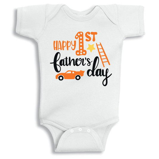 My first fathers day Baby Onesie