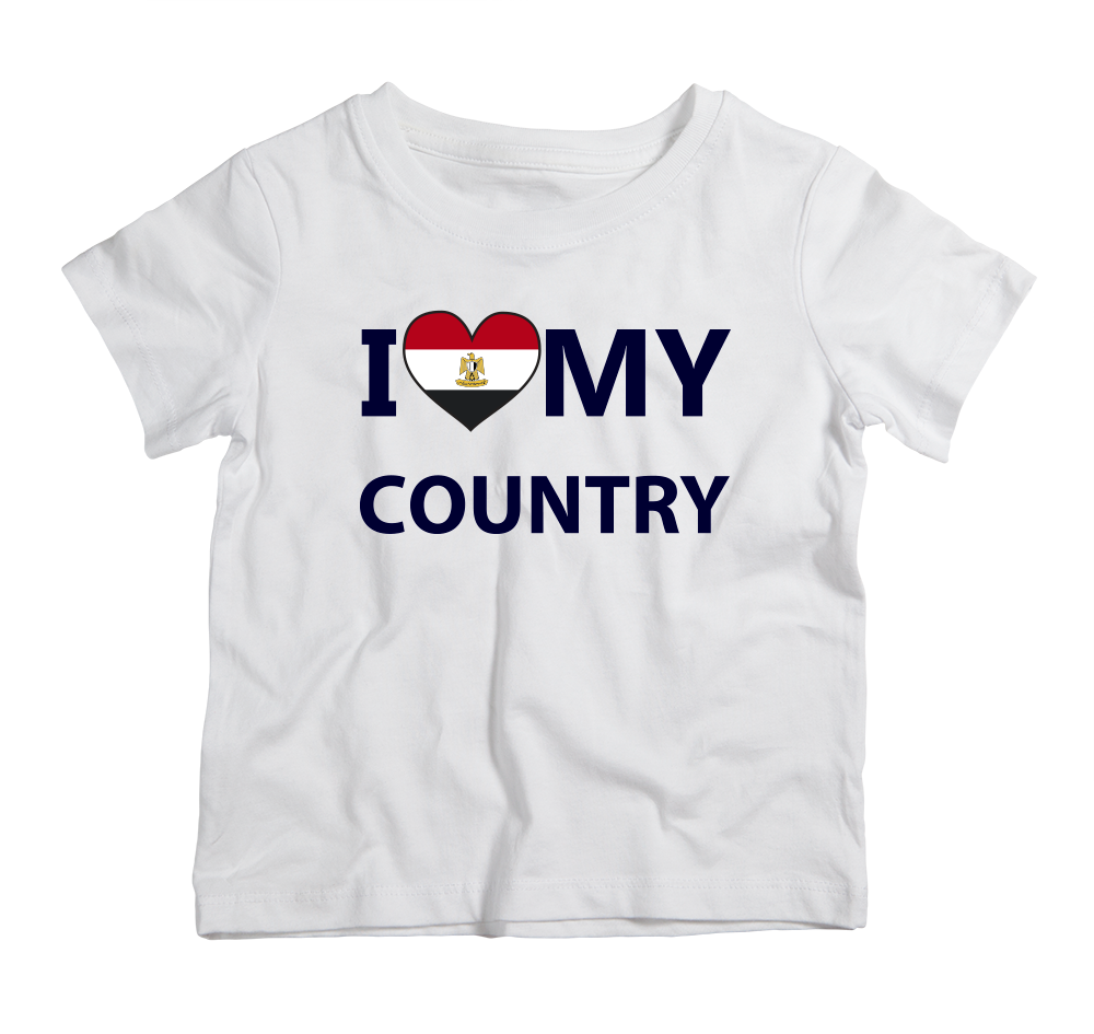 i love egypt cotton t-shirt soft breathable casual national pride outfit UAE