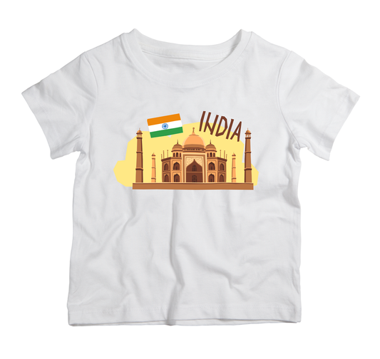 India cotton t-shirt UAE soft cotton India inspired shirt by Twinkle Hands for casual everyday wear