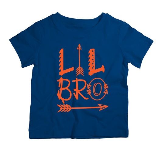 Little Lil Brother cotton t-shirt UAE soft cotton kids shirt by Twinkle Hands, sibling themed boys outfit