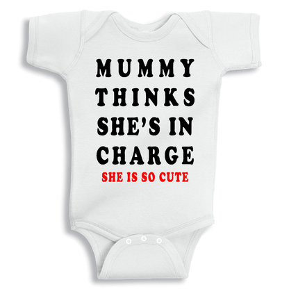 Mummy thinks she is in charge Onesie